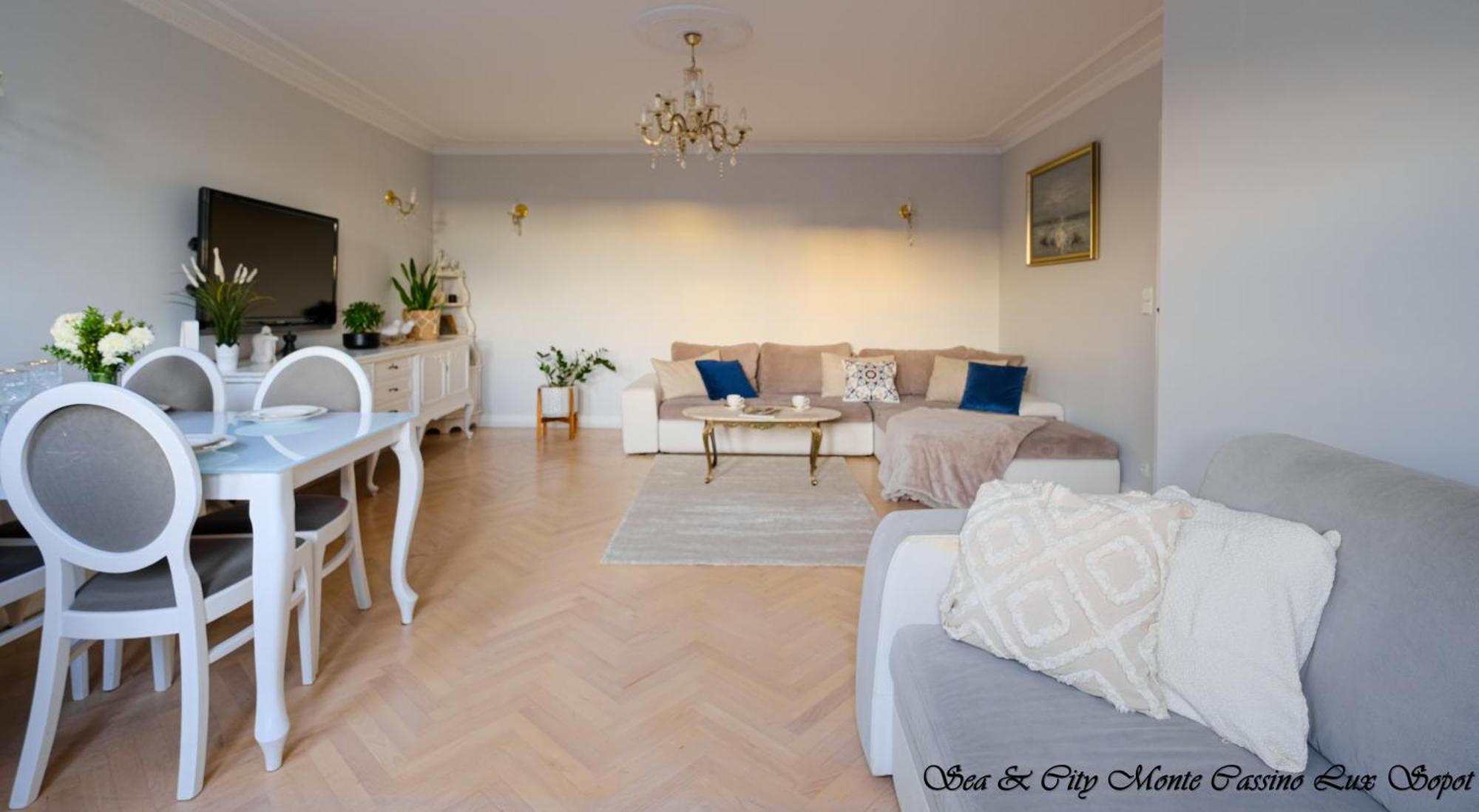 Sea & City 50 M Monte Casinno 100 M Beach Apartments Lux ソポト エクステリア 写真